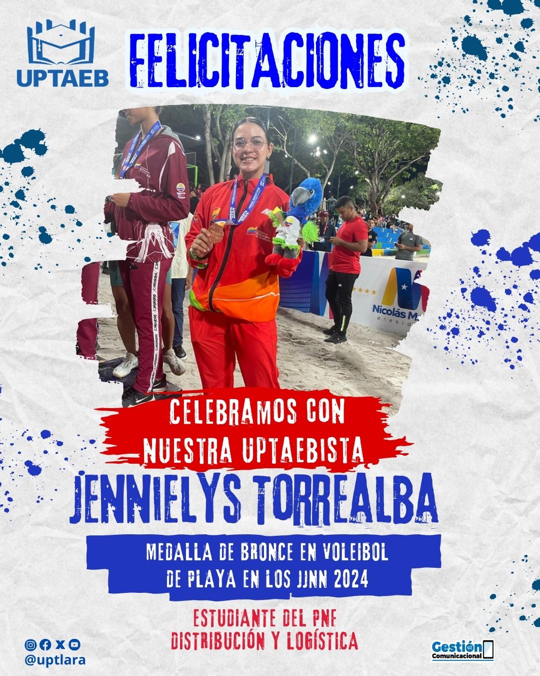 Medalla de Bronce en JJNN 2024