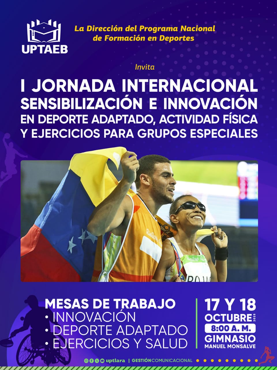 I Jornada Internacional Sensibilización e Innovación en deporte adaptado, actividad física y ejercicios para grupos especiales