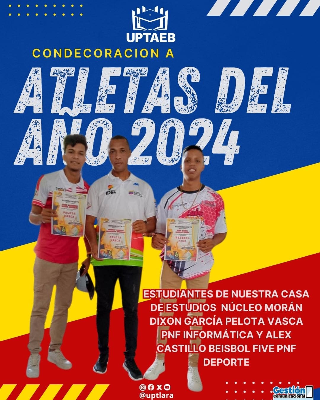 ¡Reconocemos la excelencia deportiva en UPTAEB!