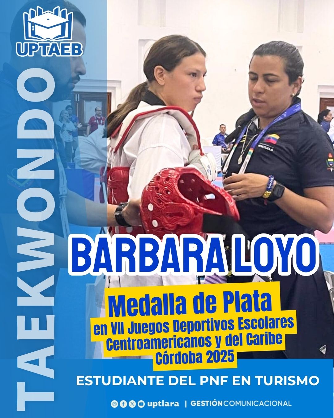 Medalla de Plata en taekwondo