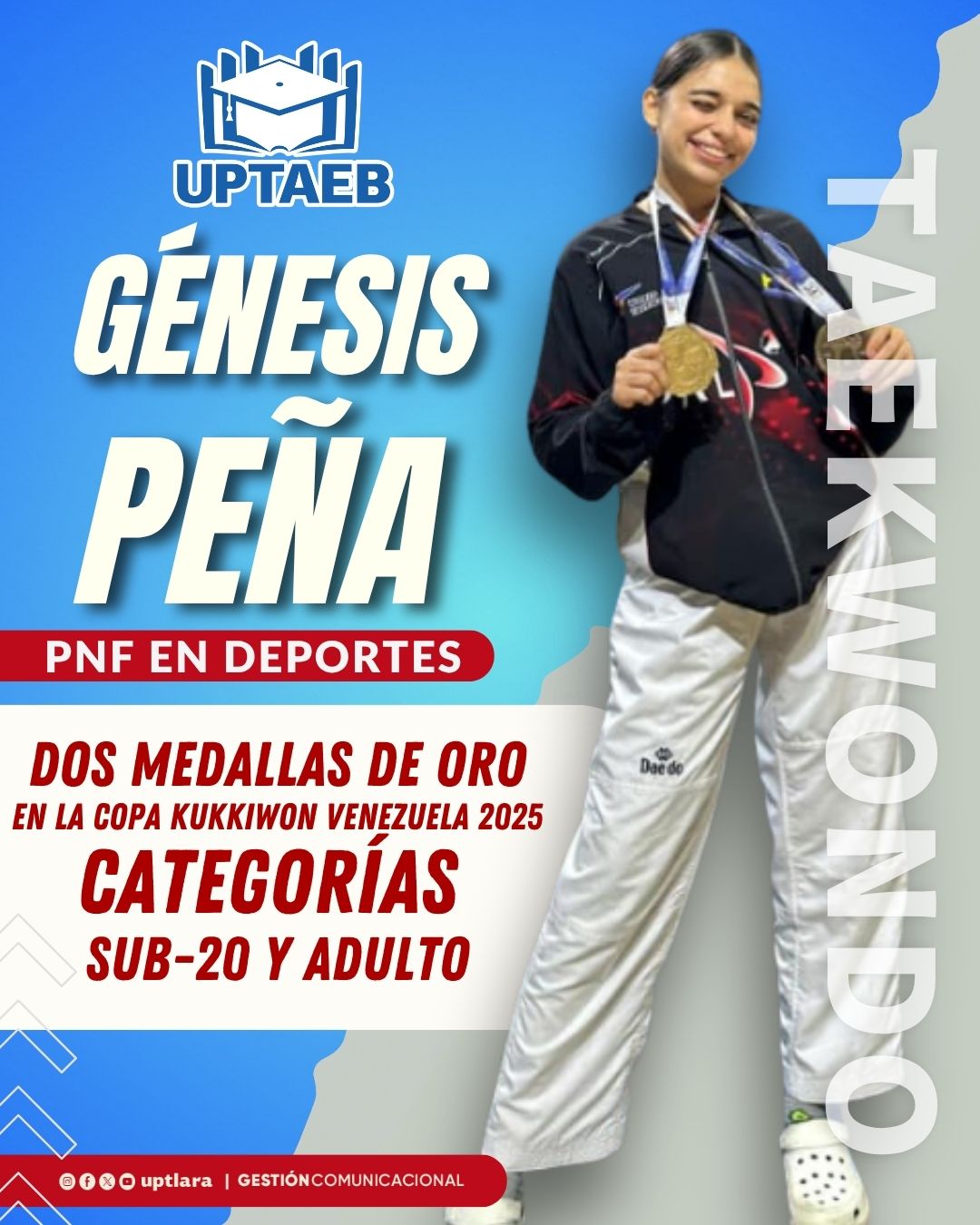 Copa Kukkiwon Venezuela 2025 - Génesis Peña
