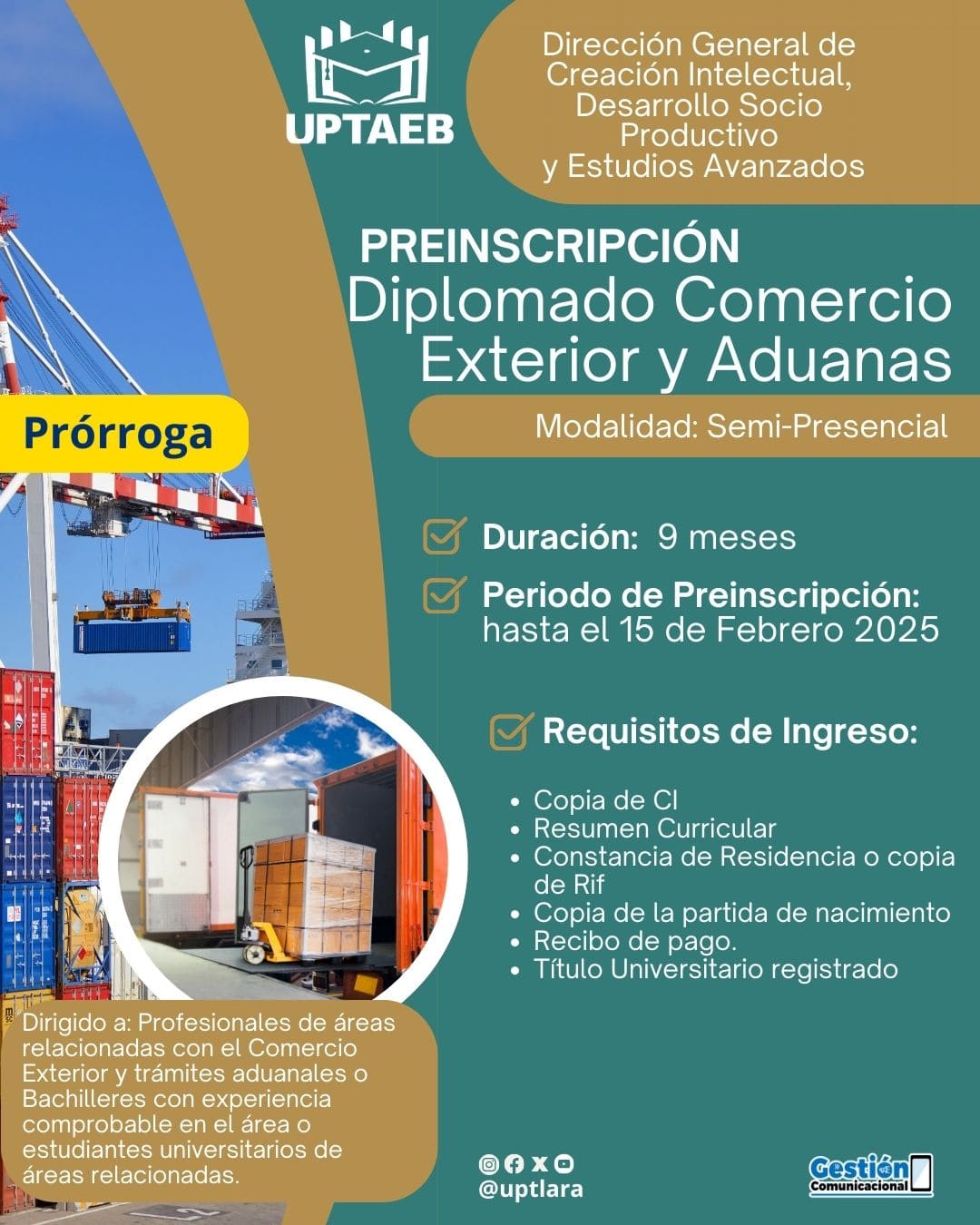 Diplomado en Comercio Exterior y Aduana