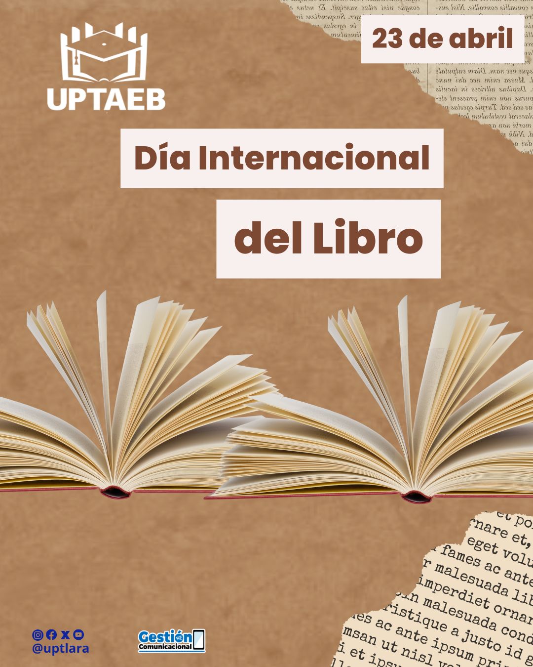 Dia Internacional del Libro